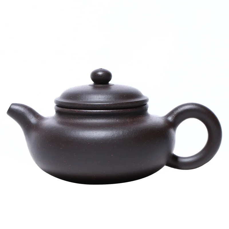 

Black Gold Just Sketch To Fake Something Antique Yixing Dark-red Enameled Pottery Teapot Manual Enterprise