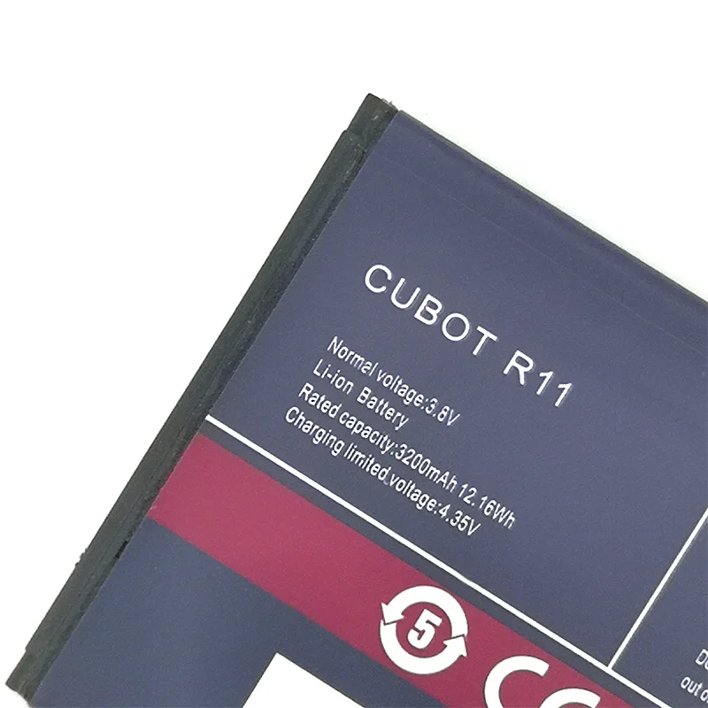 100% Оригинальный 2800 мАч R 11 Батарея для CUBOT R11 телефон в наличии Новейшее