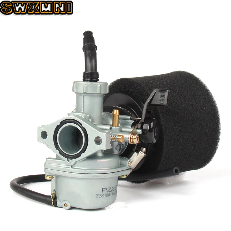 Карбюратор PZ22 22 мм с воздушным фильтром 38 для парка 125cc KAYO Apollo ESB XMoto Kandi/пыль/ATV