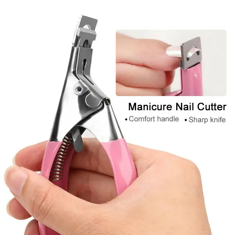 Дизайн ногтей клипер Книпсер для фальшивого маникюра акриловые УФ гель Ложные