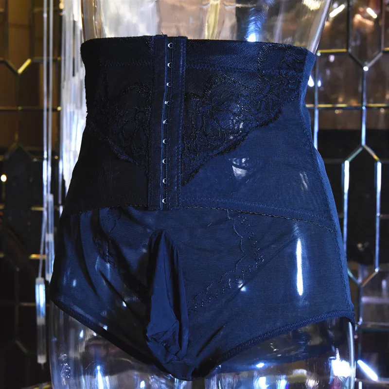 Slim Fit Design Mens Body Shaper Fat Belly Large Size Pouch  Sock Shaped Boxer underwear