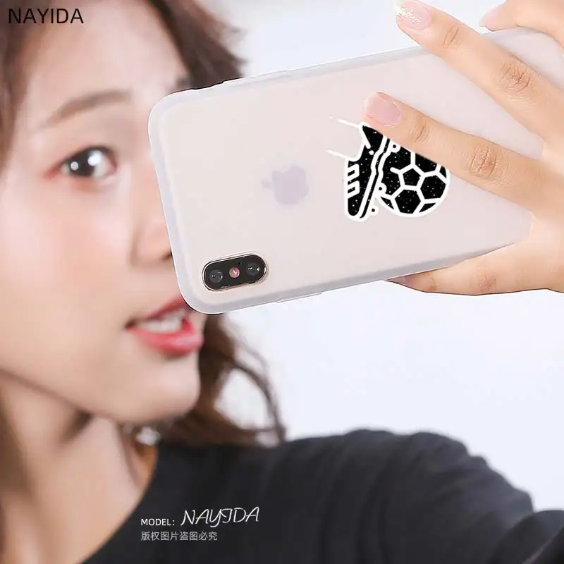 Soft Silicone Case For iPhone 13 12 Mini 11 Pro XS Max XR X 8 7 6 Plus SE S scratch proof Cover Football Soccer Ball Fundas | Мобильные
