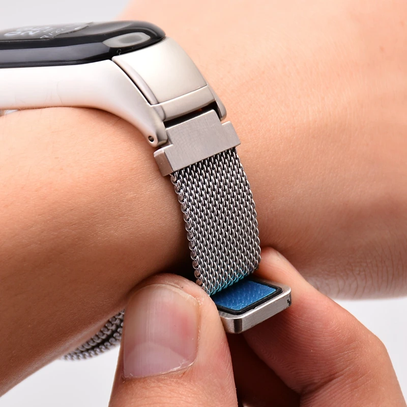 Сменный Браслет mi band 3, металлический ремешок на запястье, браслет из нержавеющей стали, браслет mi Band 3, ремешок для Xiaomi mi band 3, аксессуары