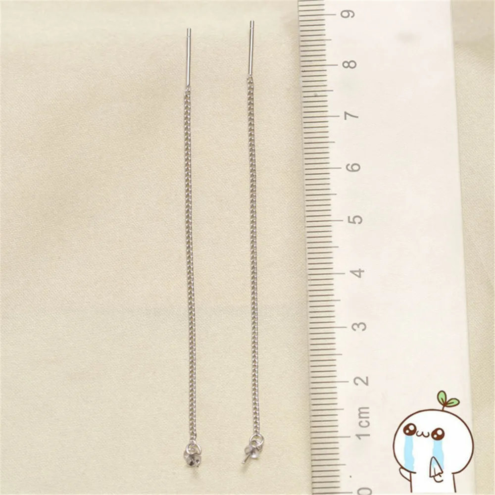 Новые DIY Серебристые серьги застежки крючки для женщин ручной работы ювелирных