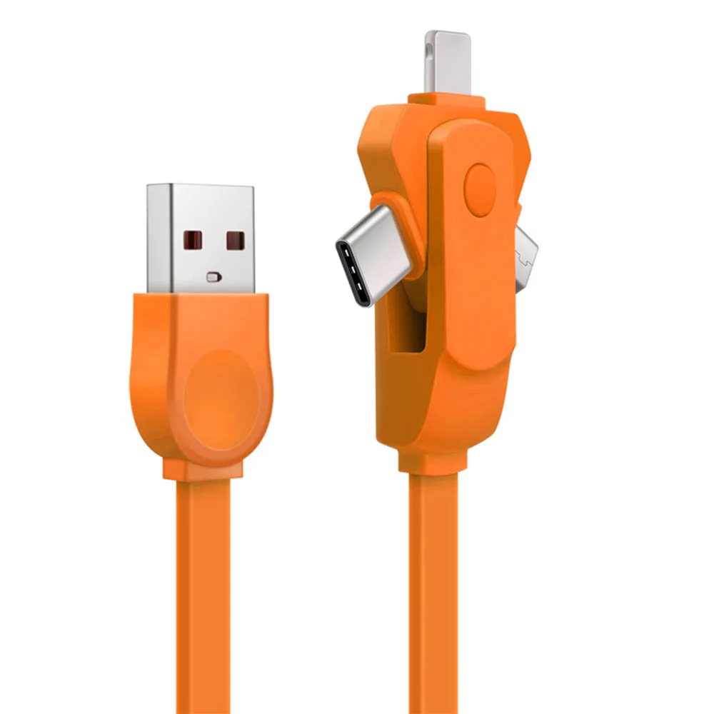 3 в 1 USB кабель для iPhone 7Plus XR XS Max зарядки type C samsung S9 huawei P20 Lite Micro C|Кабели мобильных