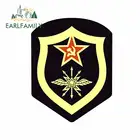 Автомобильная наклейка EARLFAMILY 13 см x 10,1 см, Виниловая наклейка на российскую советскую Федеративную Социалистическую Республику, значок, забавная наклейка для стайлинга автомобиля