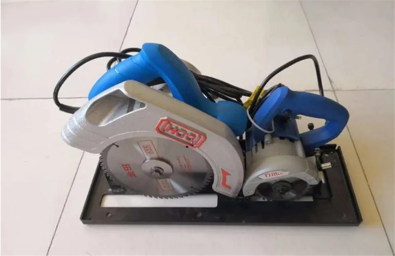 MJ09 мини 2 в 1 прецизионная настольная пила по дереву с основной пилой и точечным