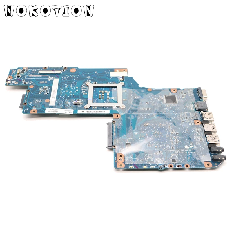 NOKOTION новая H000052740 основная плата для Toshiba Satellite L850 C850 материнская плата для ноутбука 15,6 дюймов HM70 GMA HD DDR3 Бесплатный процессор