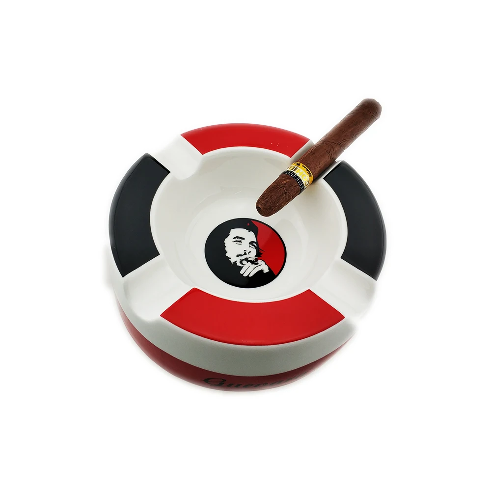 Керамическая пепельница для сигар Guevara 4 сигареты портативные пепельницы гаджеты