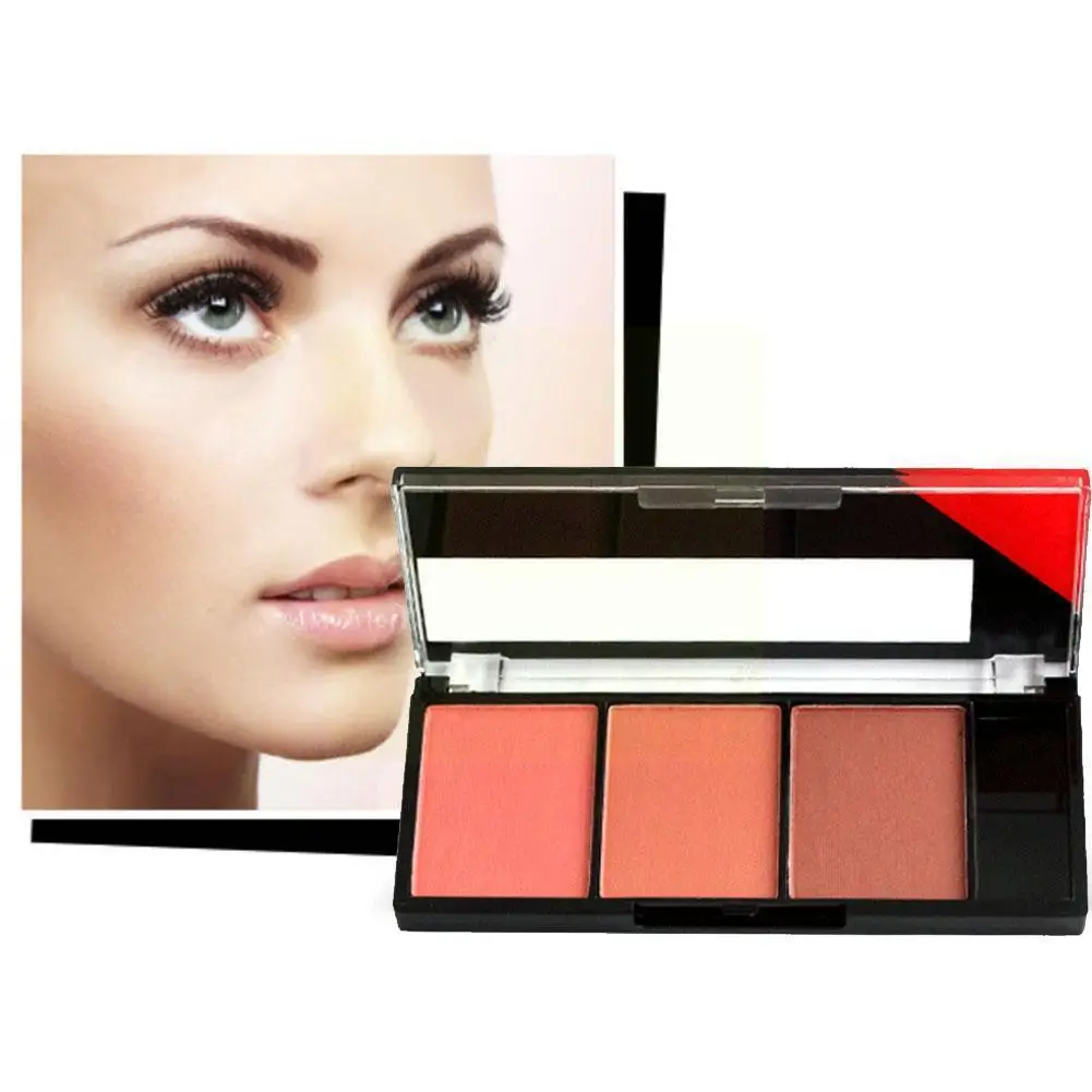 

Face Blush Palette Makeup Natural Powder Rouge Easy Makeup Wear Palette To Pigment Women Blusher Blush Blush Brush Mineral