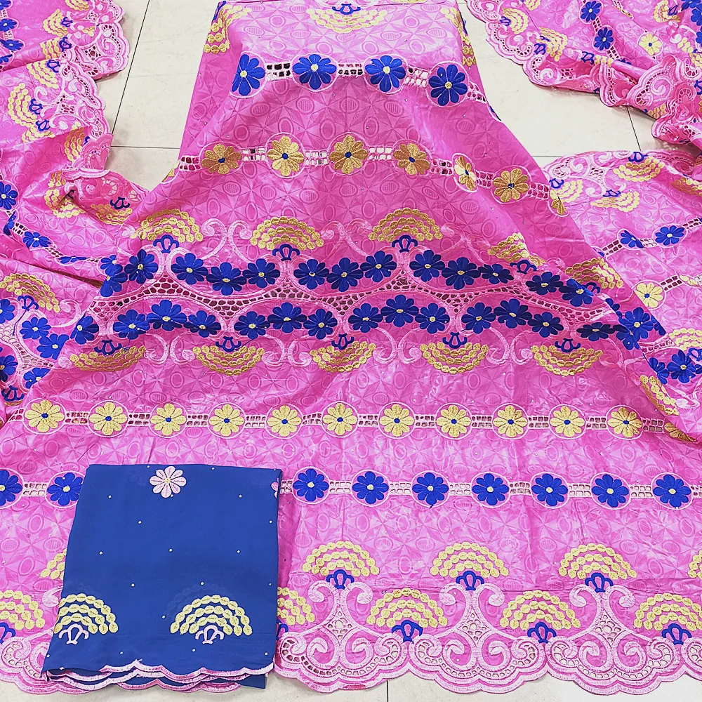 Новинка искусственная хлопчатобумажная вышивка с кружевами швейцарская вуаль