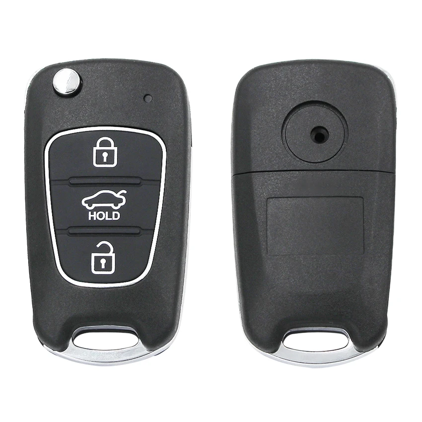 Модернизированный 3 кнопки флип дистанционного ключа Fob 433 МГц ID46 чип для Kia Sorento