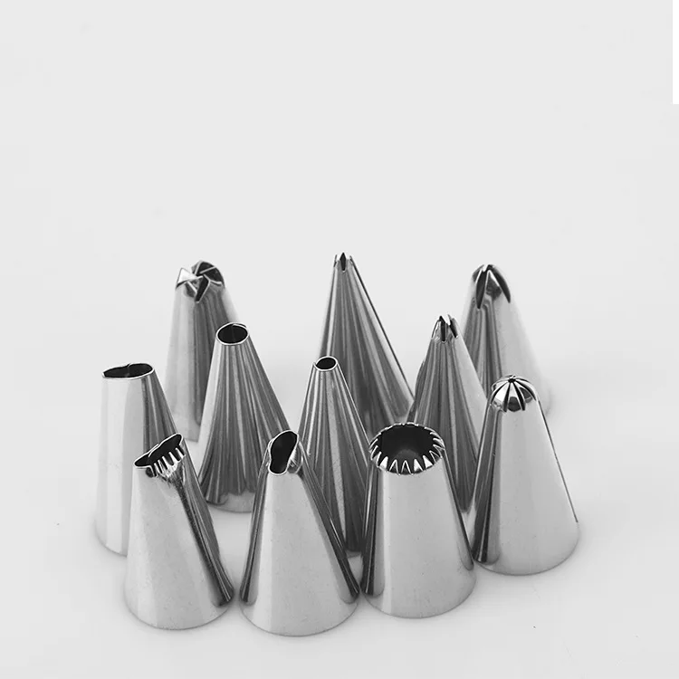 Набор кремов для выпечки тортов 430 приспособление из нержавеющей стали 12 шт.