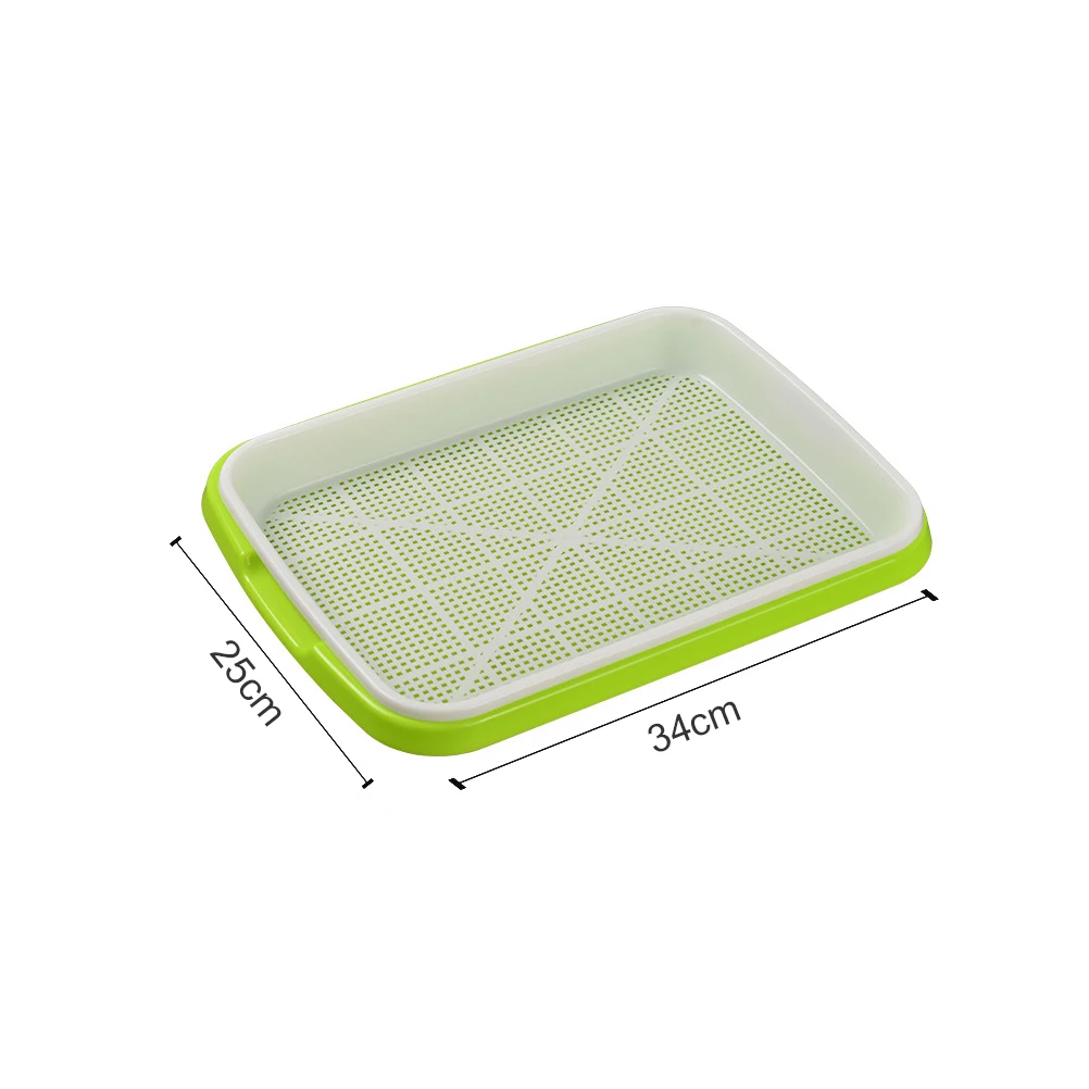 2 шт. лоток для выращивания семян большой емкости контейнер сывороточной травы