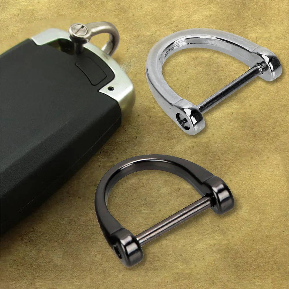 Стайлинг автомобиля кольцо для ключей Классический Толстый стержень