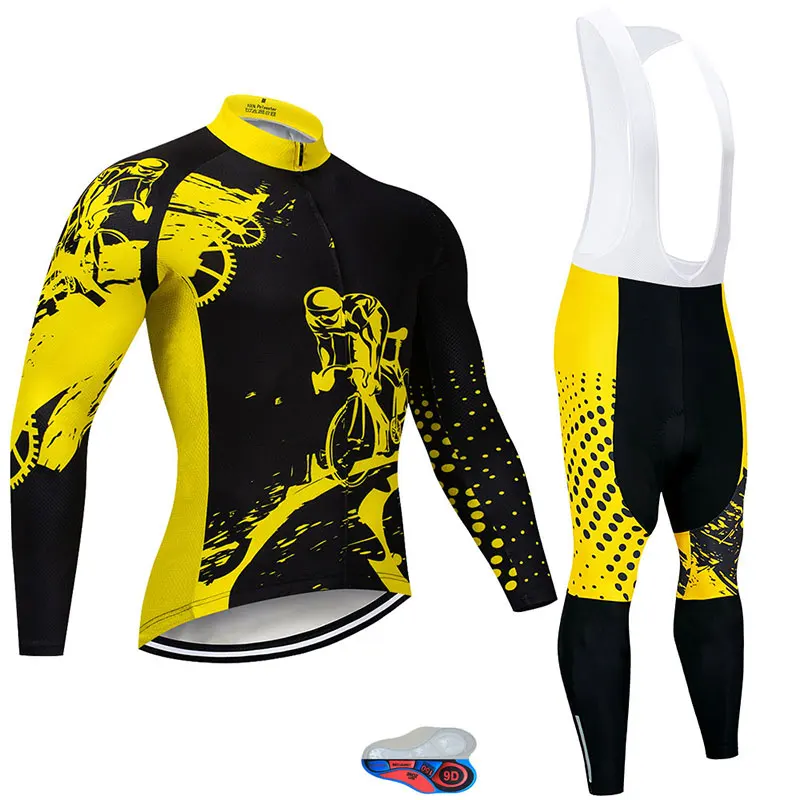 Комплект одежды для велоспорта Moxilyn Pro с длинным рукавом высококачественные