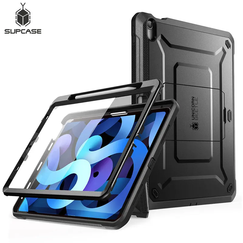 SUPCASE For iPad Air 4 Case 10.9&quot (2020 Release) UB PRO Full body Rugged Cover WITH Built in Screen Protector &amp Kickstand|Чехлы для