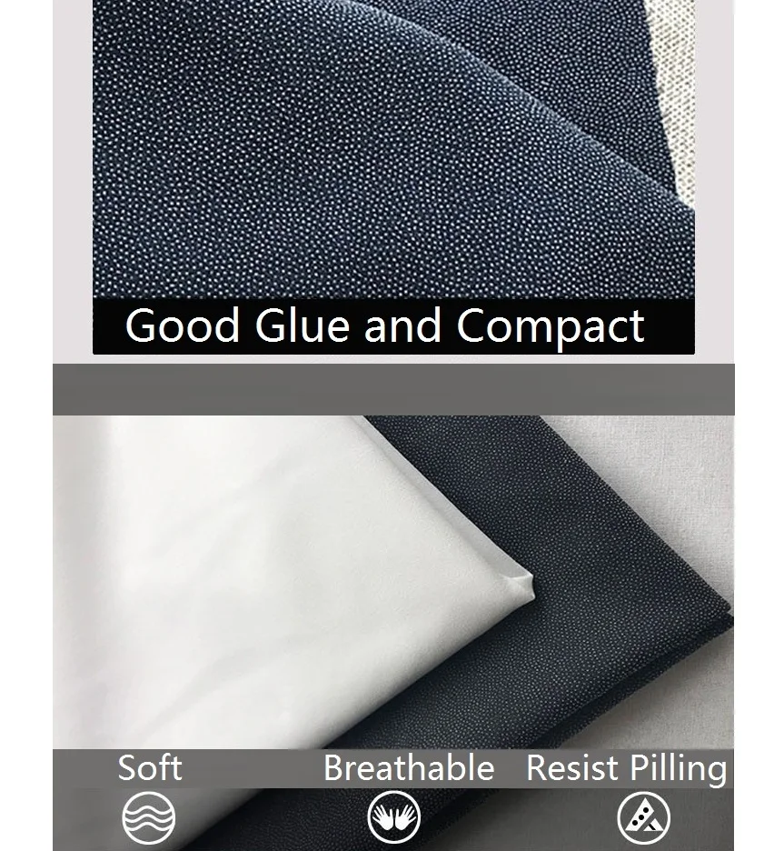 5M/Lot Single Face Glue Stretch Interfacing Cloth-lined Fusible Interlining Soft Thin Fabric Sewing entretela adhesiva | Дом и сад
