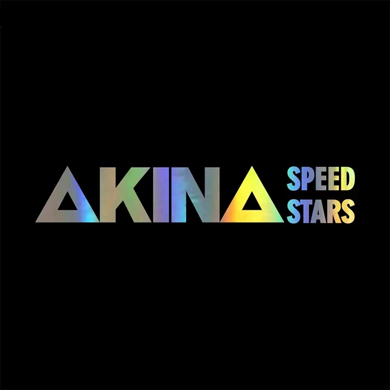 Наклейка на бампер автомобиля Speed Stars Akina наклейки стильные украшения для