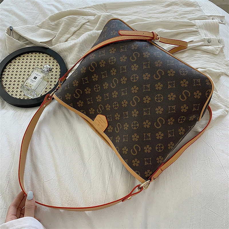 

Fashion Tote Bags 2021 Women's Brand Shoulder Bag Female Pu Leather Luxury Designer Large Capacity Shopping Messenger Bag Ladies