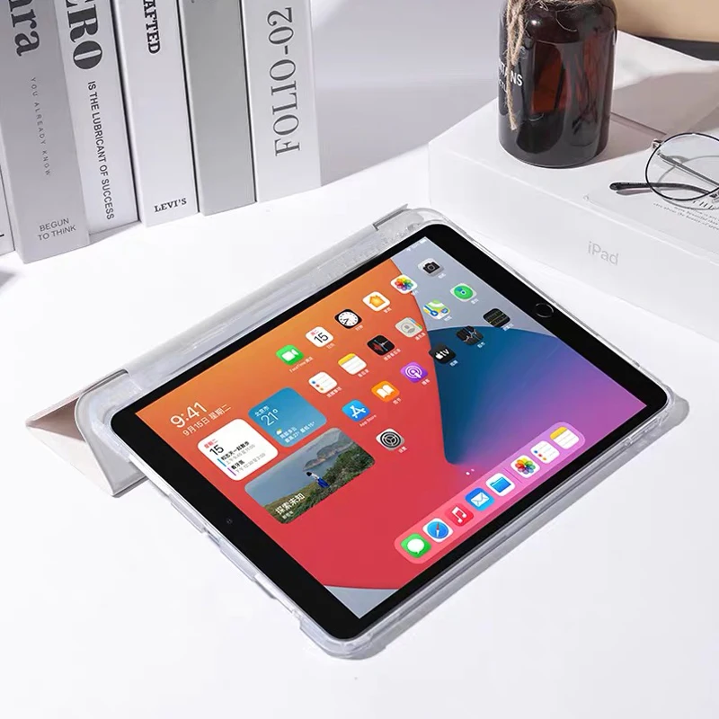 

Folding Folio Case For Apple iPad 5 6 9.7'' 2017 2018 PU Leather Smart Flip Cover iPad 5th 6th Generation Sleep/Wake UP