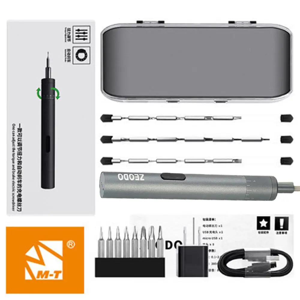 Набор треугольных миниатюрных электрических отверток аккумуляторные