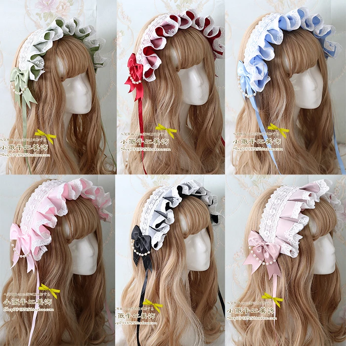 

Резинка для волос Lolita, дикая заколка для волос, аксессуары для волос, милый бант, головной убор, фотоаксессуары для волос