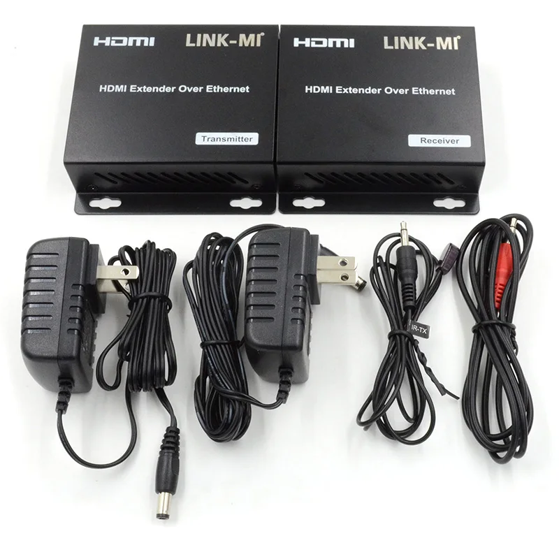 LINK-MI EX22 120M HDMI-удлинитель через Ethernet Cat5e IR LAN Многоадресная трансляция поддержка