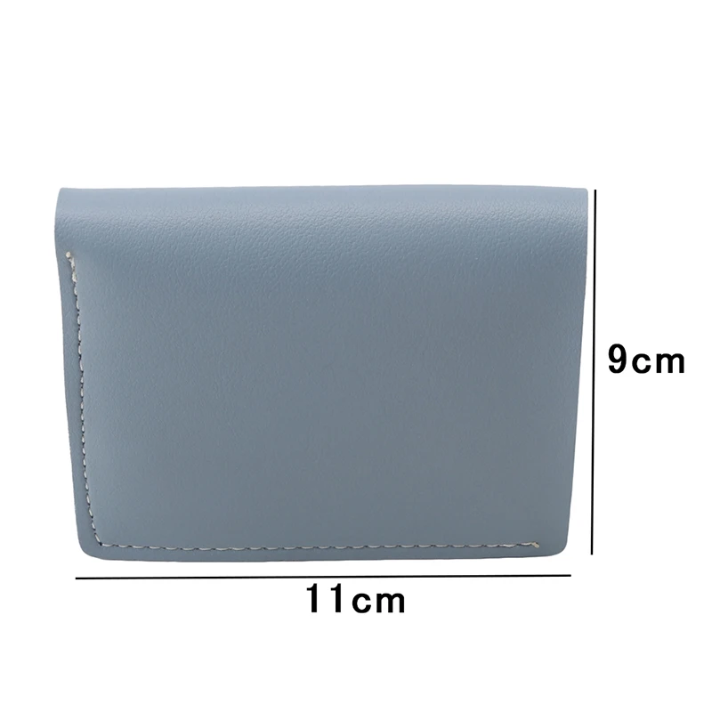 

2020 Fashion Cute Women Wallet For Credit Cards Small Leather Short Womens Wallets And Purses Carteira Feminina