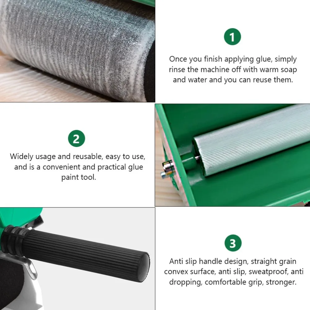 

Handheld Glue Applicator Roller Professional Glue Spreader Decorating Tool