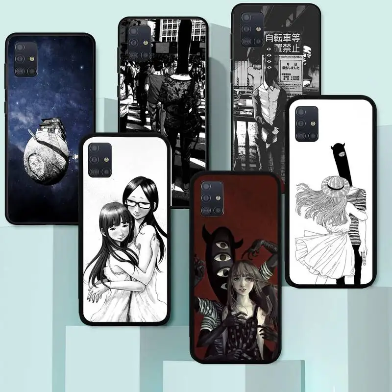 

Oyasumi Punpun Phone Case for Samsung A11 A12 A71 A80 M10 M20 M21 M30 M31 M31S 5G cover Funda