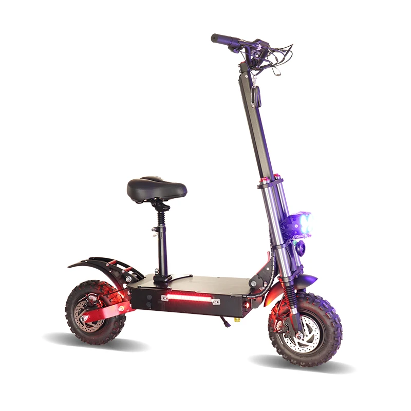 

80KM/H Powerful Electric Scooter 3200w 60v Dual Motor Electric Scooters Adults Big Wheel with Seat EU USA Stock CE Certification