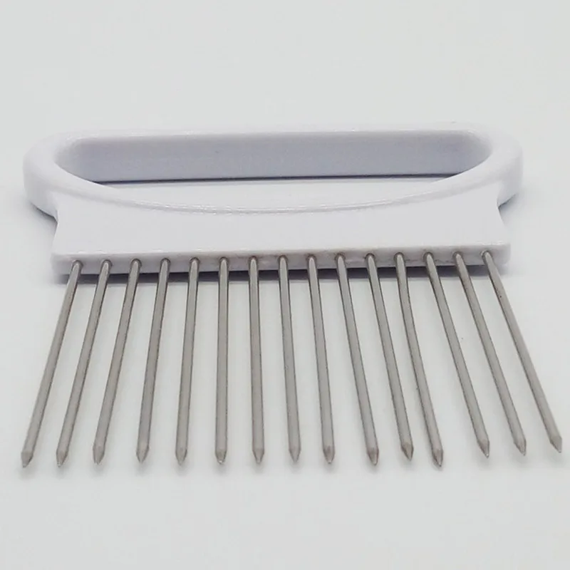 Кухонная ломтерезка для лука измельчитель держатель вилка Ломтерезка томатов и