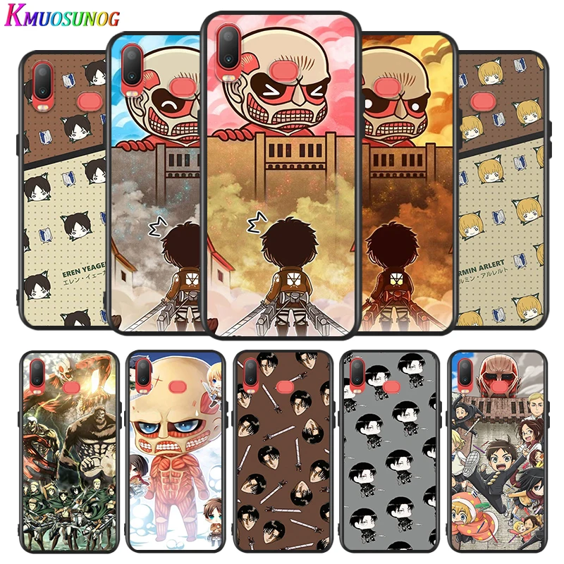 

Anime Attack on Titan for Samsung Galaxy A9 A8 Star A750 A7 A6 A5 A3 Plus 2018 2017 2016 Silicone Black Phone Case Soft Cover