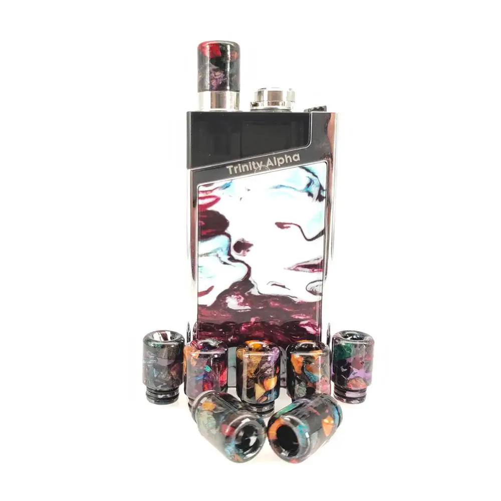 

510 Stable wood + resin drip tip drip type for Insider V2 Style MTL/Eleaf GS Turbo/QP DESIGN GATA RTA