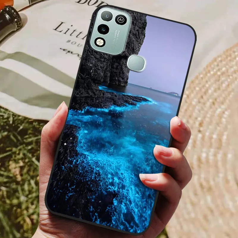 for infinix hot 11 play case silicone soft back cover for infinix hot11 play phone cases on infinix hot 10 play tpu coque free global shipping