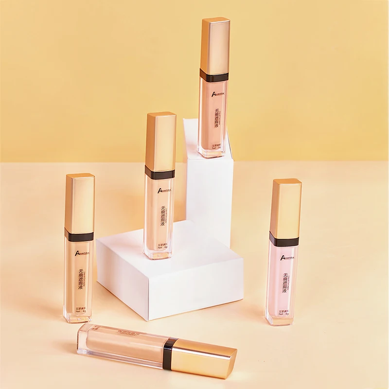 Full Cover Liquid Concealer 5 Colors Professional Cream Pores Dark Circles Waterproof Face Contour Makeup Primer | Красота и здоровье
