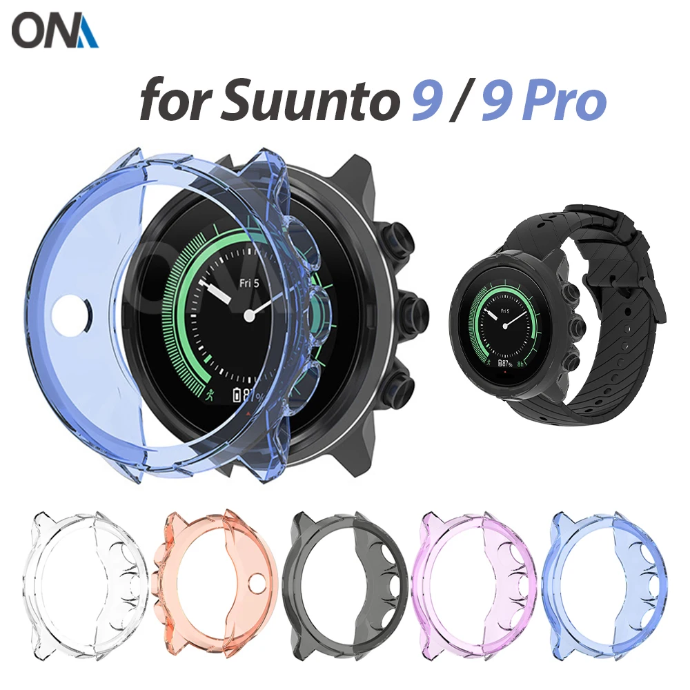

Protective case for Suunto 9 Baro High Quality TPU cover slim SmartWatch bumper shell for Suunto 9 Spartan Sport Wrist Hr Baro
