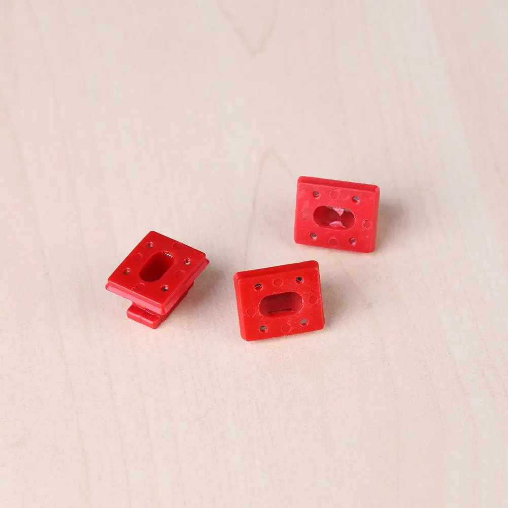 5pcs Car Interior Dashboard Dash Trim Inserts Red Insert Strip Grommets Clips Panel Fixing Buckle for BMW E46 E65 E66 E83N | Автомобили и