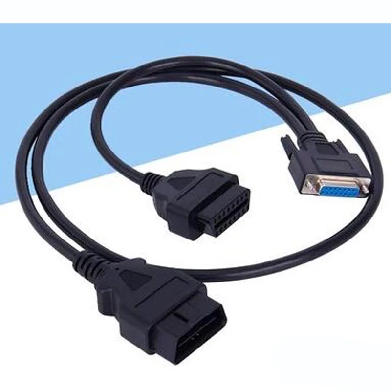 111 см OBD16Pin к дБ (15 контактов серийный Порты и разъёмы выносная линия Мужской 16 Pin