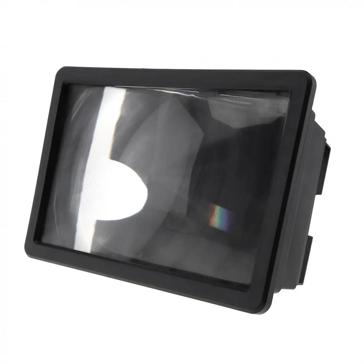 2X Black Acrylic+ ABS Portable Extension-type 3D Video Mobile Phone Screen Magnifier with Mobile Phone Bracket