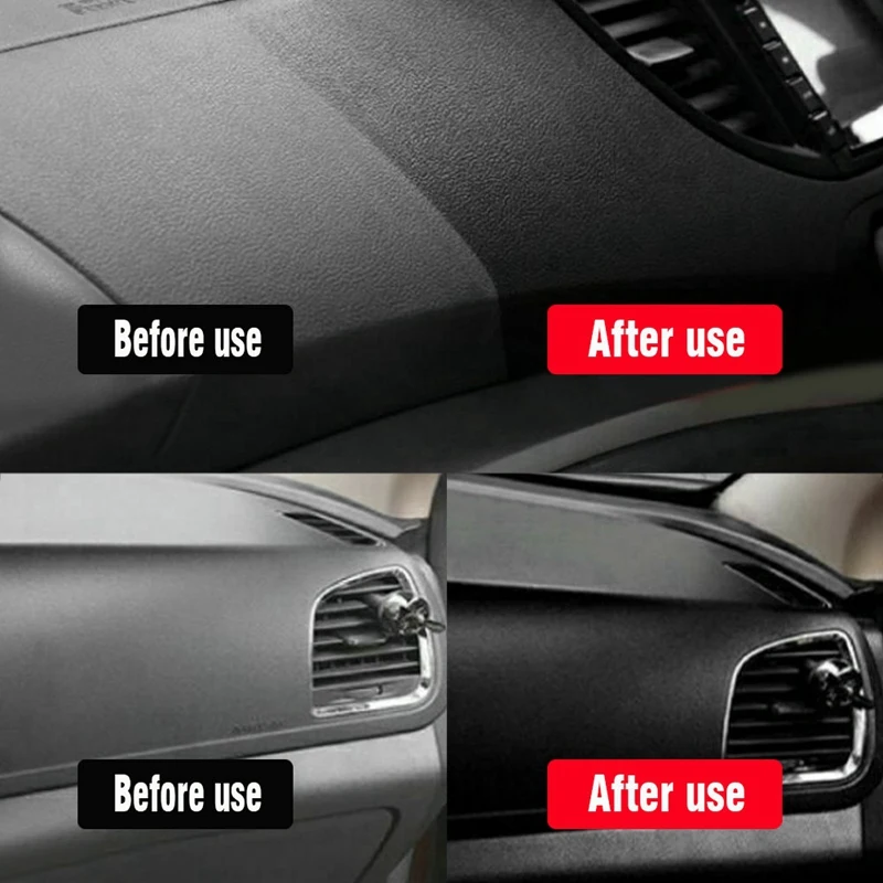 

100Ml Plastic Parts Refurbishment Agent Automotive Interior Plastic Parts Refurbishment Car Cleaner