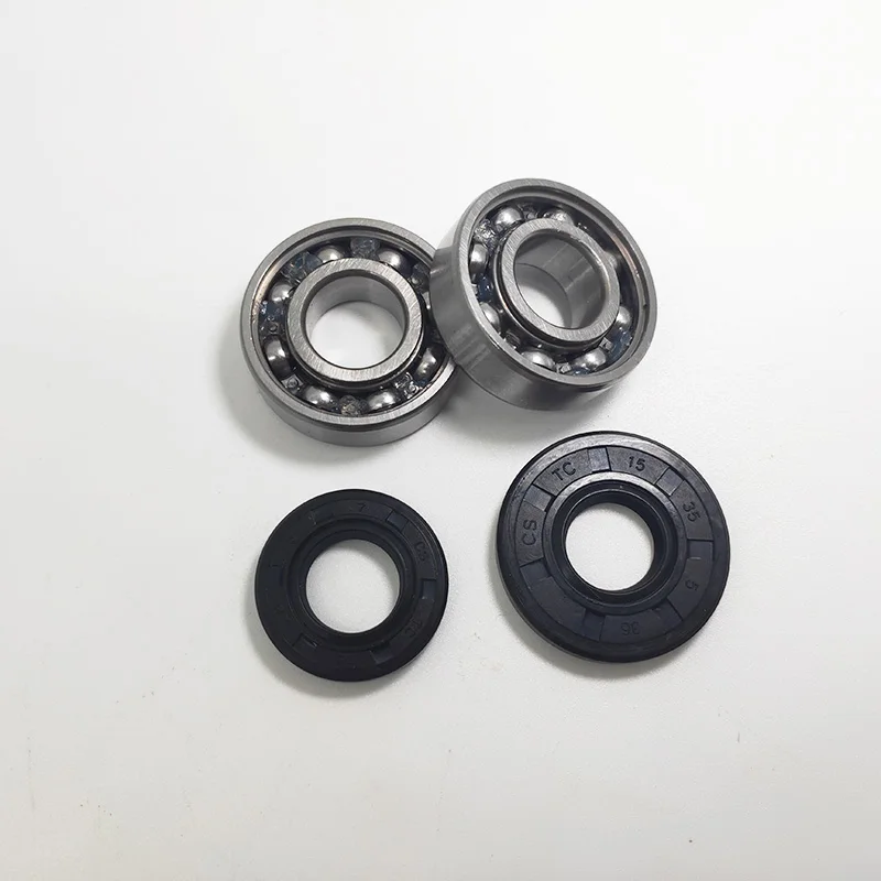 

Grooved Ball Bearing Crankshaft Oil Seal Kit For 5200 52CC Chainsaw Replace Spare Parts Garden Tools