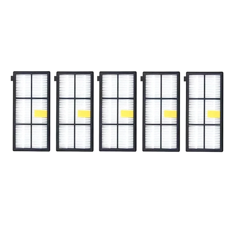 

Replacement Parts for Roomba 800 900 Series 880 870 871 860 890 960 980 Robotics,10 Filter,5 Side Brush,1 Cleaning Brush