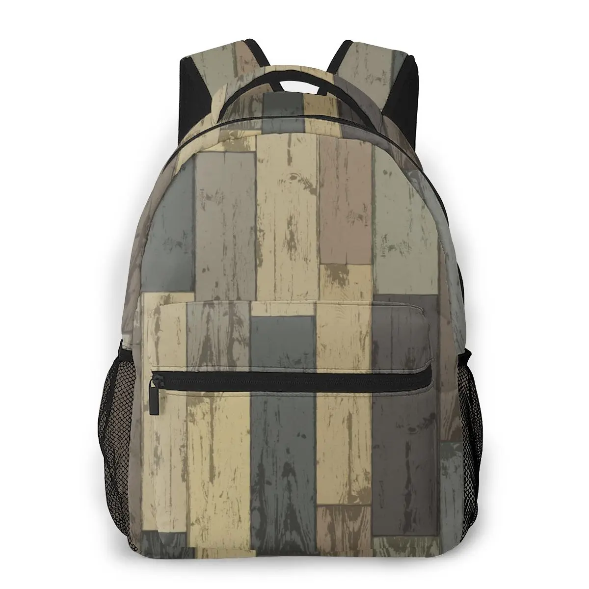 

Рюкзак, Повседневная дорожная сумка, винтажные деревянные доски с принтом, школьная сумка, модная сумка на плечо для девочек-подростков