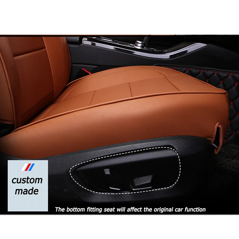 Чехол для автомобильного сиденья KADULEE из натуральной кожи dodge challenger journey