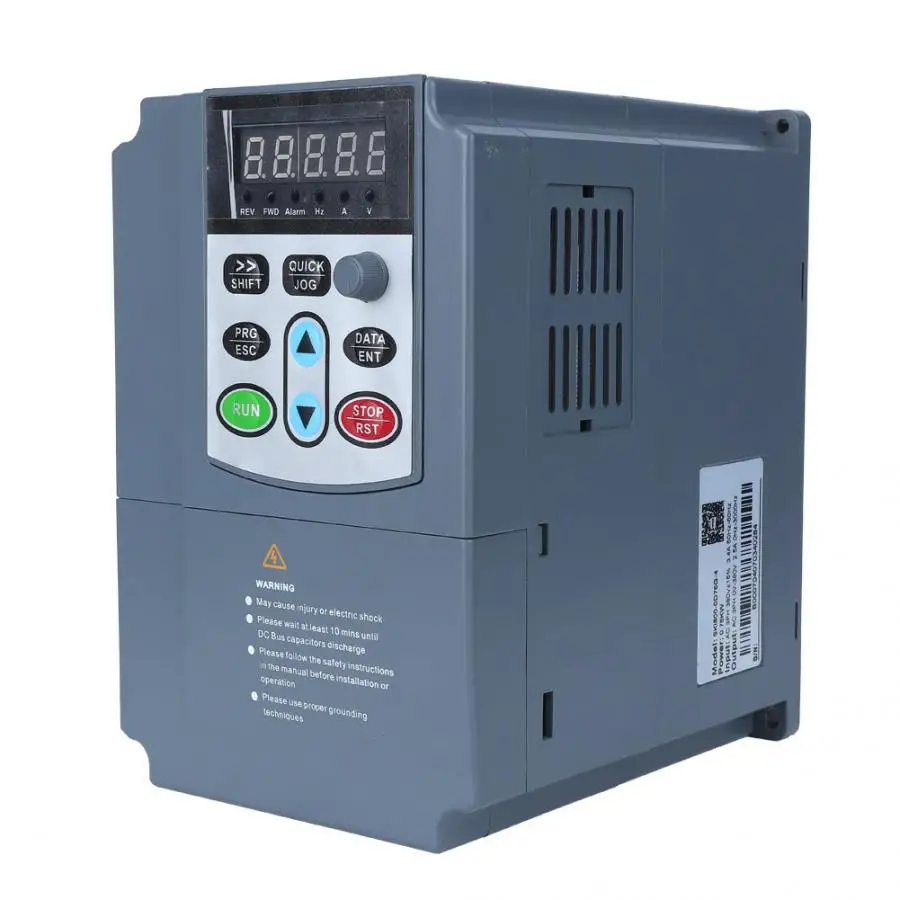 0.75KW 3 фазы 380VAC 2.7A Универсальный VFD преобразователь частоты SKI600 0D75G 4|Инверторы и