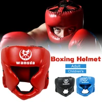kick boxing helmet for men women kids pu karate muay thai boxing head guardsparring helmet mma muay thai kick boxing brace