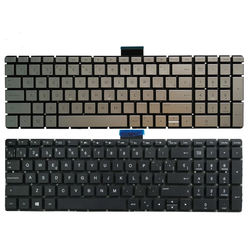 НОВЫЙ Испанский/SP Клавиатура ноутбука для HP 15 BP сертификатом от сертификационной