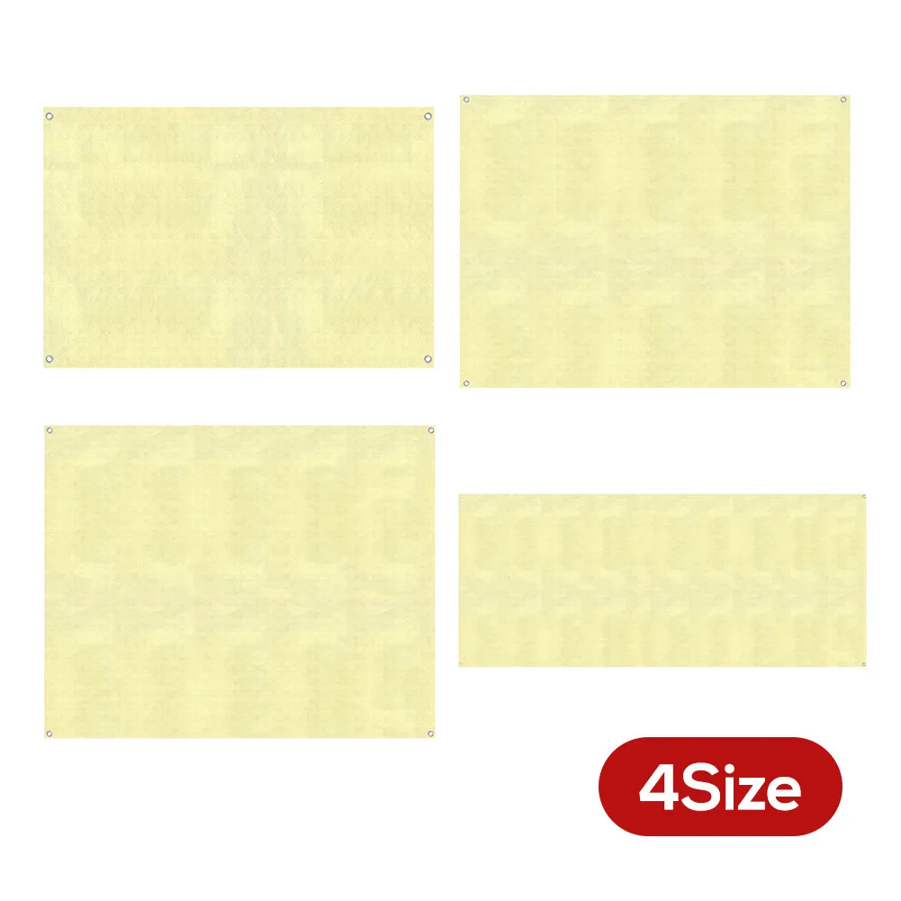 

4 Size Sun Shade Sail Garden Patio Awning Canopy Screen 90% UV Block 400mm HH Sunblock Shade Cloth Breathable Anti-aging Pad